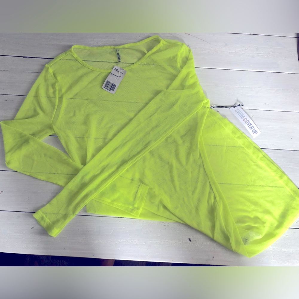 Swim CoverUp | Size L | Forever 21 | Lime